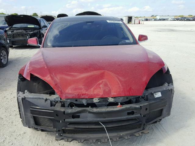 5YJSA1CP5DFP26657 - 2013 TESLA MODEL S Qırmızı foto 9