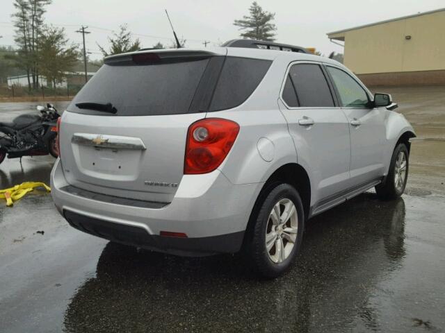 2GNFLNEK3C6388210 - 2012 CHEVROLET EQUINOX SILVER photo 4