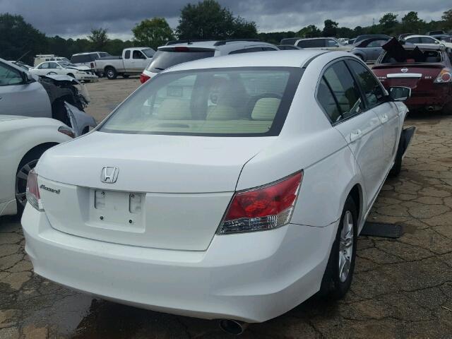 1HGCP26478A076126 - 2008 HONDA ACCORD LXP WHITE photo 4