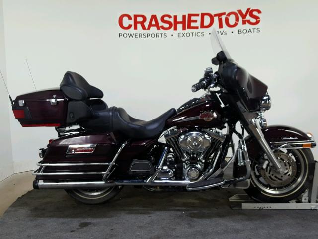 1HD1FC4157Y721562 - 2007 HARLEY-DAVIDSON FLHTCUI Марун фото 1