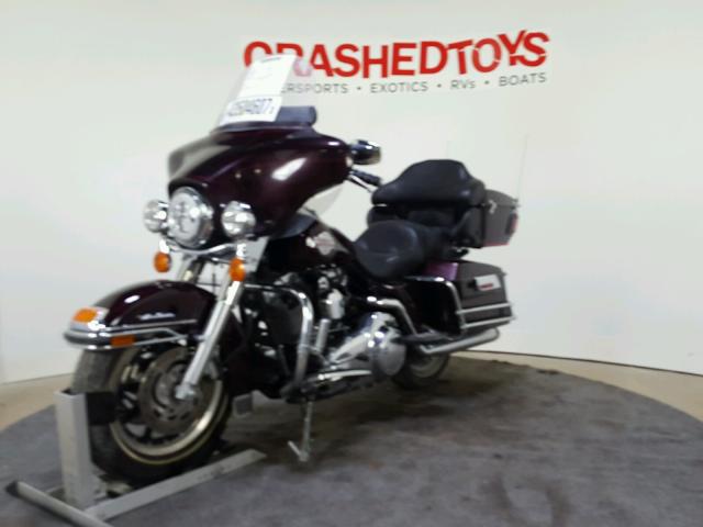 1HD1FC4157Y721562 - 2007 HARLEY-DAVIDSON FLHTCUI Марун фото 4