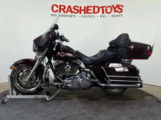 1HD1FC4157Y721562 - 2007 HARLEY-DAVIDSON FLHTCUI MAROON photo 5