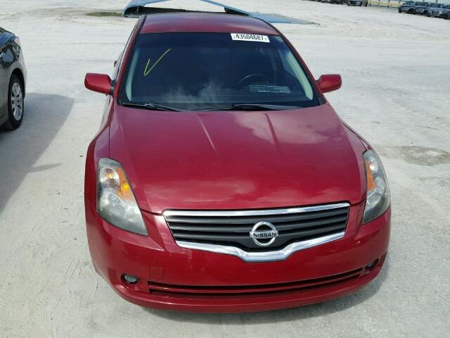 1N4AL21E29N508705 - 2009 NISSAN ALTIMA 2.5 RED photo 9