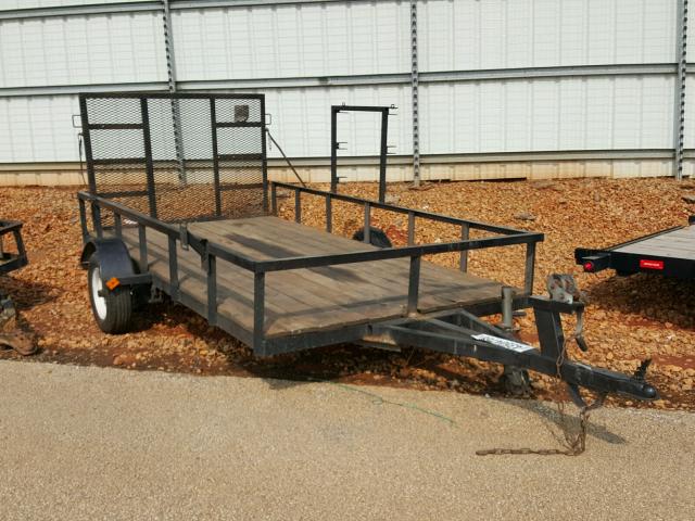 T864205 - 2007 UTILITY TRAILER BLACK photo 1