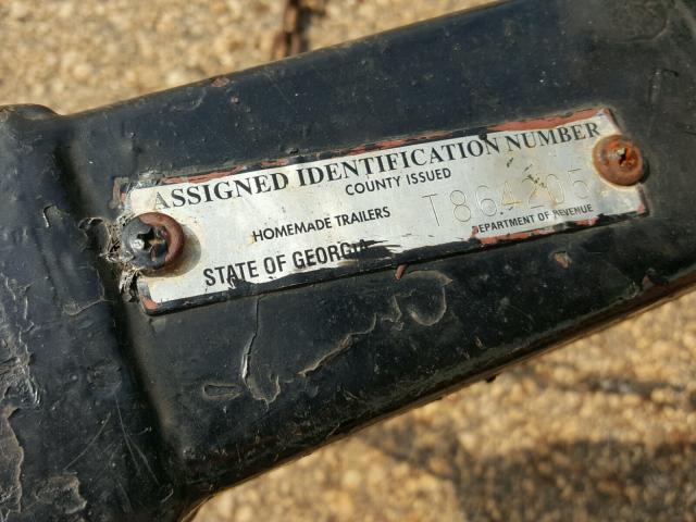 T864205 - 2007 UTILITY TRAILER BLACK photo 10