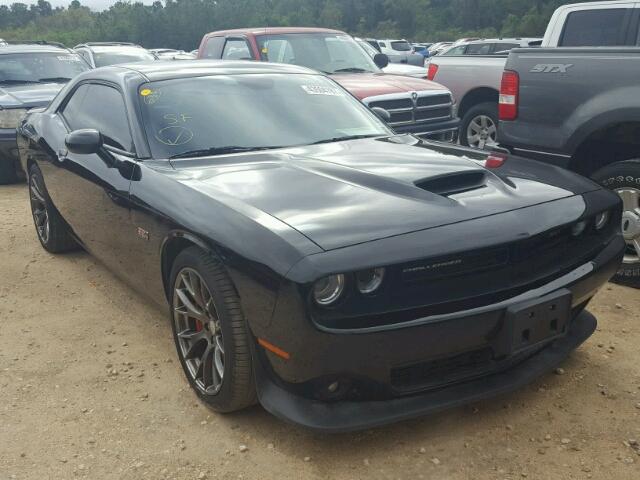 2C3CDZDJXGH118396 - 2016 DODGE CHALLENGER BLACK photo 1