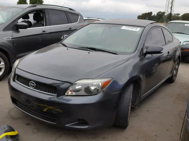 JTKDE177650016912 - 2005 TOYOTA SCION TC 灰色 照片 2