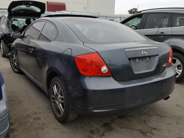 JTKDE177650016912 - 2005 TOYOTA SCION TC 灰色 照片 3