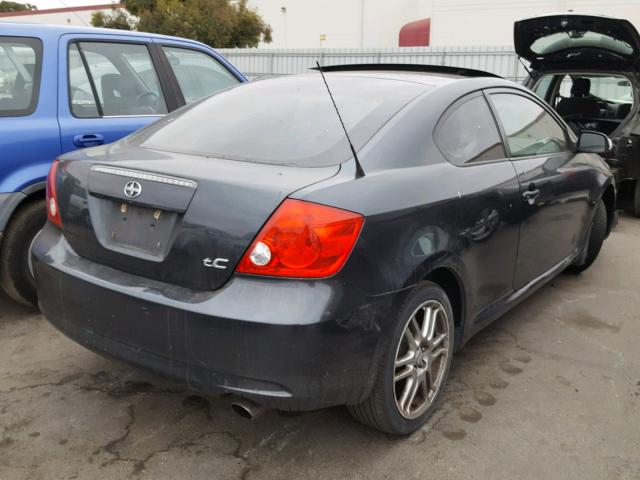 JTKDE177650016912 - 2005 TOYOTA SCION TC 灰色 照片 4