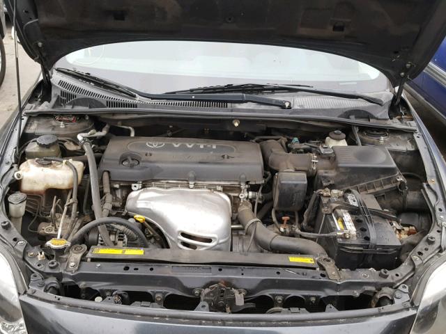 JTKDE177650016912 - 2005 TOYOTA SCION TC 灰色 照片 7