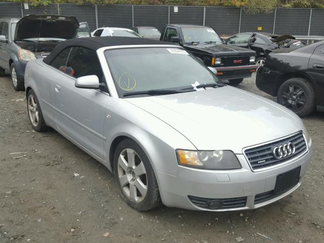 WAUDT48H46K008073 - 2006 AUDI A4 QUATTRO GRAY photo 1