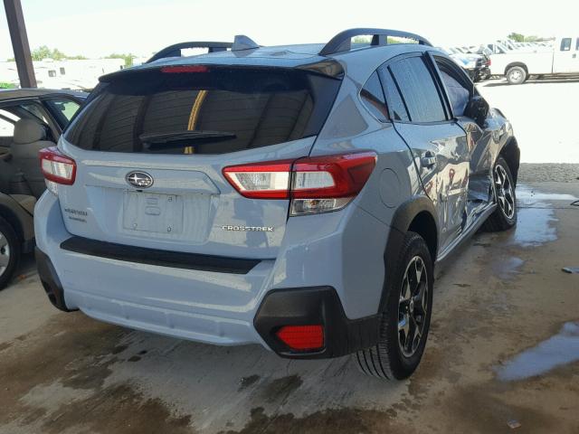 JF2GTABC2JH215550 - 2018 SUBARU CROSSTREK BLUE photo 4