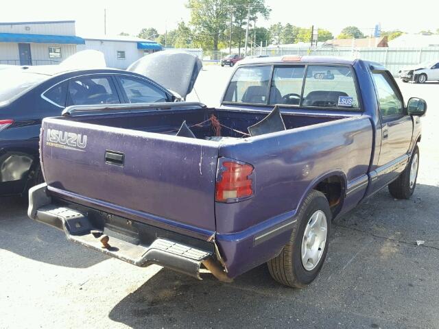 1GGCS1447T8707191 - 1996 ISUZU HOMBRE PURPLE photo 4