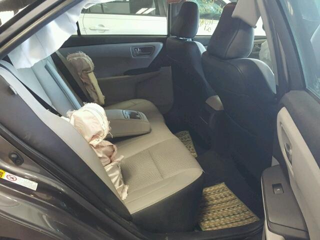 4T1BF1FK6GU999664 - 2016 TOYOTA CAMRY LE ნაცრისფერი ფოტო 6