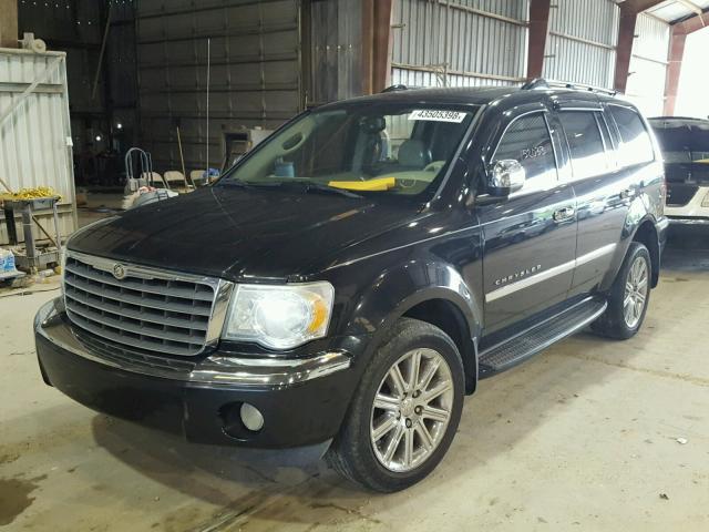 1A8HX58228F147374 - 2008 CHRYSLER ASPEN LIMI შავი ფოტო 2