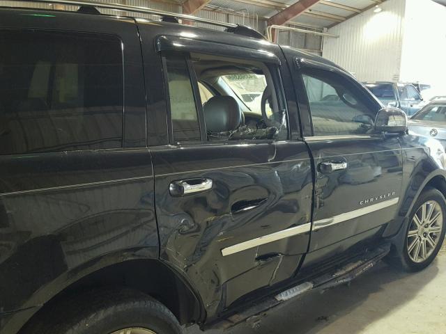 1A8HX58228F147374 - 2008 CHRYSLER ASPEN LIMI შავი ფოტო 9