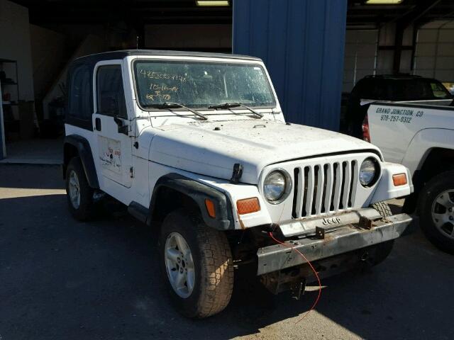 1J4FY19S2VP501090 - 1997 JEEP WRANGLER / WHITE photo 1