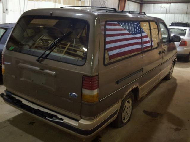 1FMDA31U9KZB39975 - 1989 FORD AEROSTAR BROWN photo 4