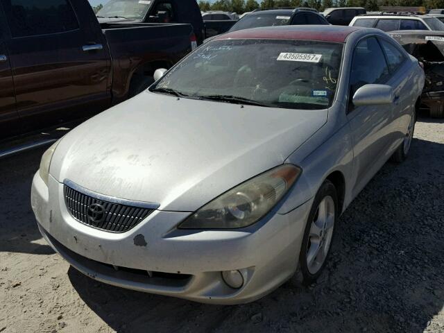 4T1CA30PX4U008531 - 2004 TOYOTA CAMRY SOLA SILVER photo 2