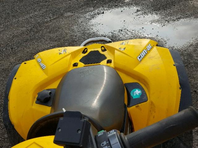 2BVHGCH137V001186 - 2007 CAN-AM RENEGADE 8 YELLOW photo 6