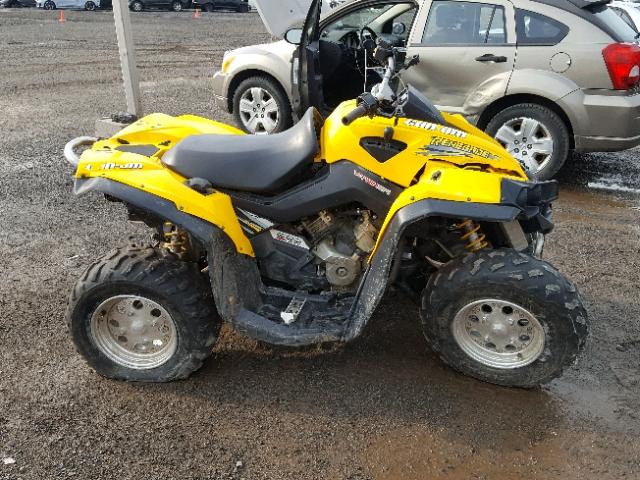 2BVHGCH137V001186 - 2007 CAN-AM RENEGADE 8 YELLOW photo 9