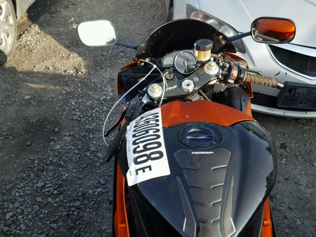 JYARJ12EX6A004767 - 2006 YAMAHA YZFR6 L ORANGE photo 5