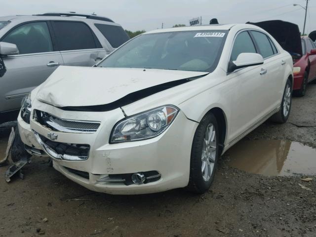 1G1ZE5EB2AF324879 - 2010 CHEVROLET MALIBU LTZ 白色 照片 2