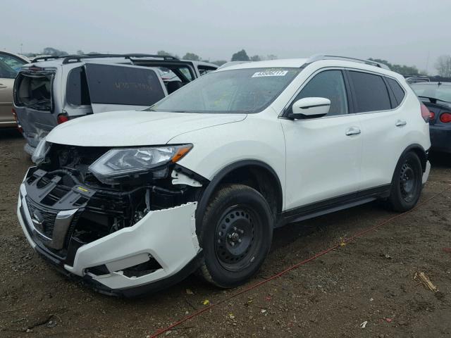 JN8AT2MV4HW011920 - 2017 NISSAN ROGUE WHITE photo 2