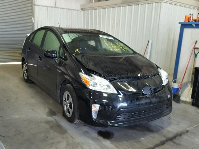 JTDKN3DU2F1952316 - 2015 TOYOTA PRIUS BLACK photo 1