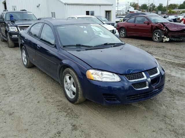 1B3EL46X06N112612 - 2006 DODGE STRATUS SX BLUE photo 1