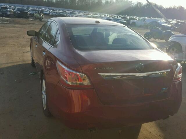 1N4AL3AP4DC106180 - 2013 NISSAN ALTIMA 2.5 RED photo 3