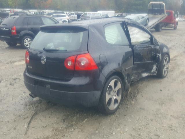 WVWEV71K49W015143 - 2009 VOLKSWAGEN GTI BLACK photo 4