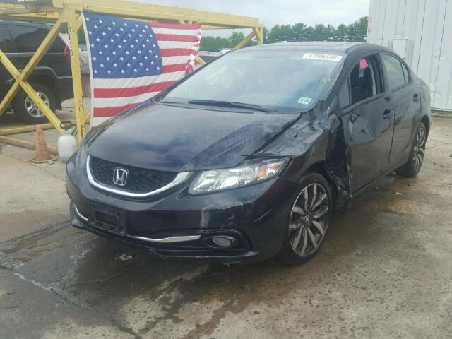 19XFB2F94FE249116 - 2015 HONDA CIVIC EXL 黑色 照片 2