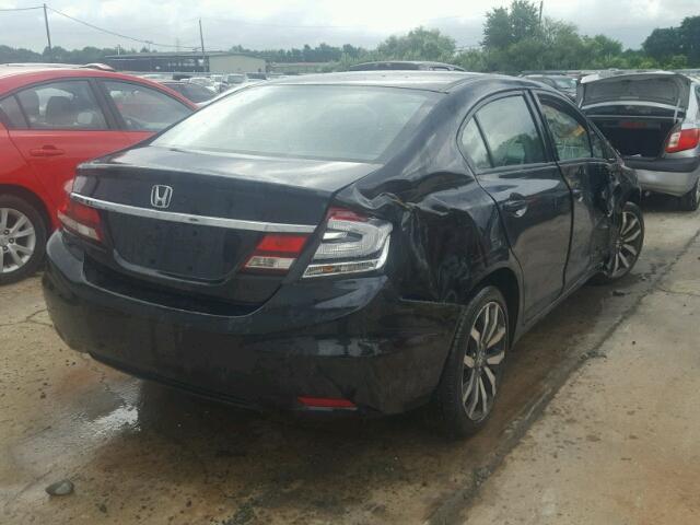 19XFB2F94FE249116 - 2015 HONDA CIVIC EXL 黑色 照片 4