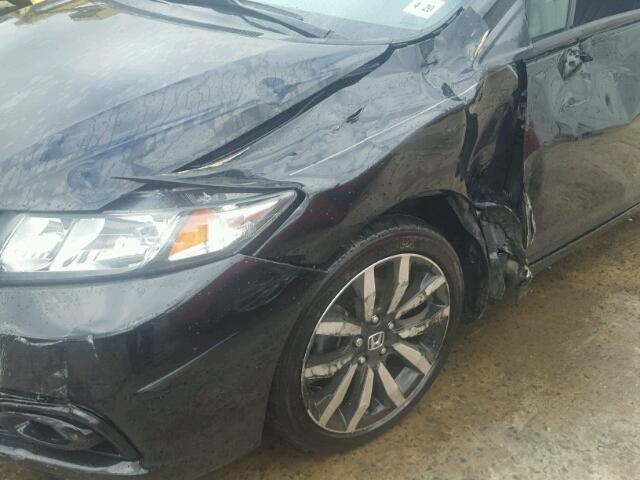19XFB2F94FE249116 - 2015 HONDA CIVIC EXL 黑色 照片 9