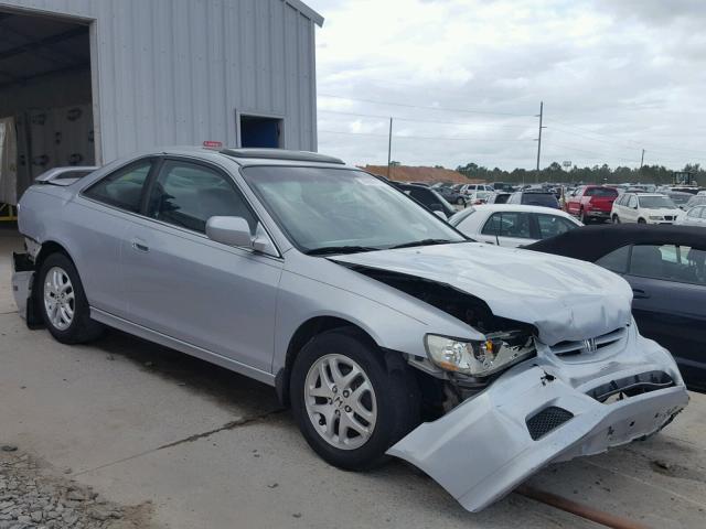 1HGCG22562A027697 - 2002 HONDA ACCORD SILVER photo 1