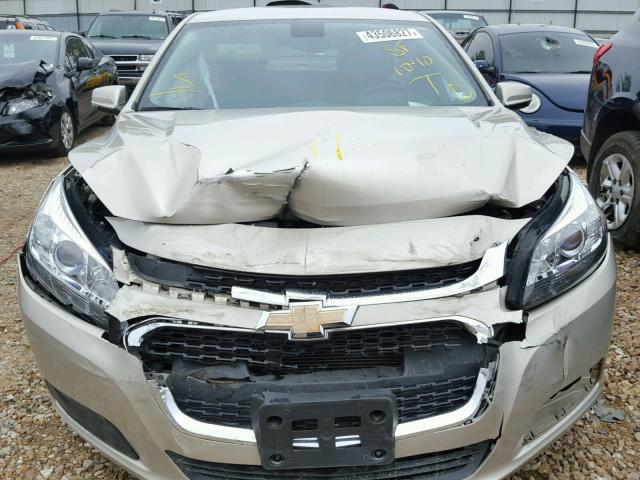 1G11C5SL4FF235080 - 2015 CHEVROLET MALIBU 1LT 金色 照片 7