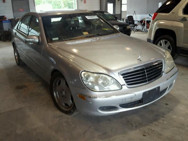 WDBNG84J53A372739 - 2003 MERCEDES-BENZ S 500 4MAT SILVER photo 1