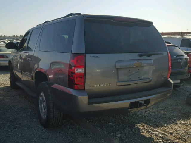 1GNFK26319R273708 - 2009 CHEVROLET SUBURBAN K GRAY photo 3