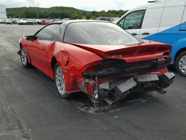 2G1FP22G722164769 - 2002 CHEVROLET CAMARO Z28 RED photo 3