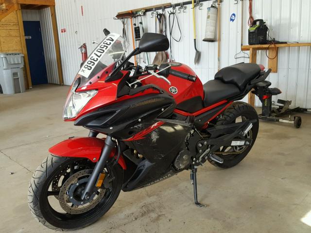 JYARJ18E9FA013984 - 2015 YAMAHA FZ6 R RED photo 2