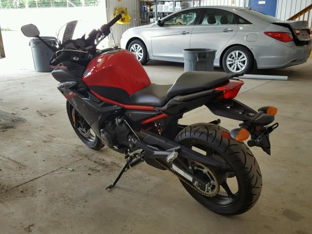 JYARJ18E9FA013984 - 2015 YAMAHA FZ6 R RED photo 3