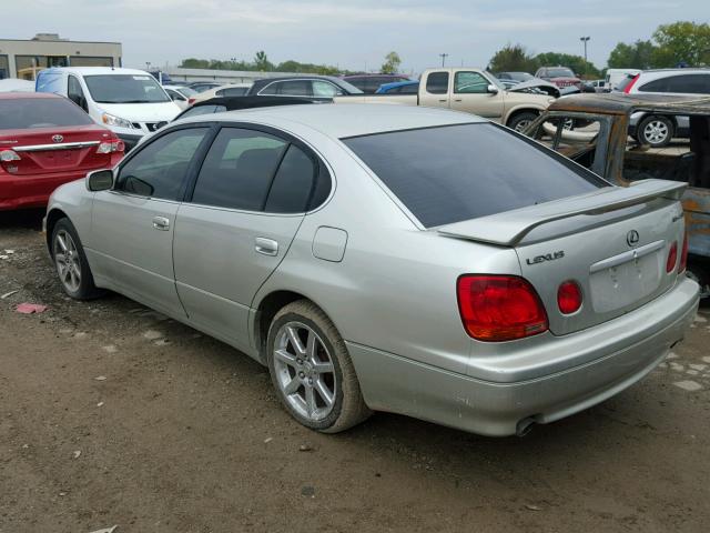 JT8BL69S240015630 - 2004 LEXUS GS SILVER photo 3