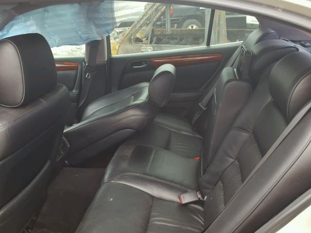 JT8BL69S240015630 - 2004 LEXUS GS Plata foto 6
