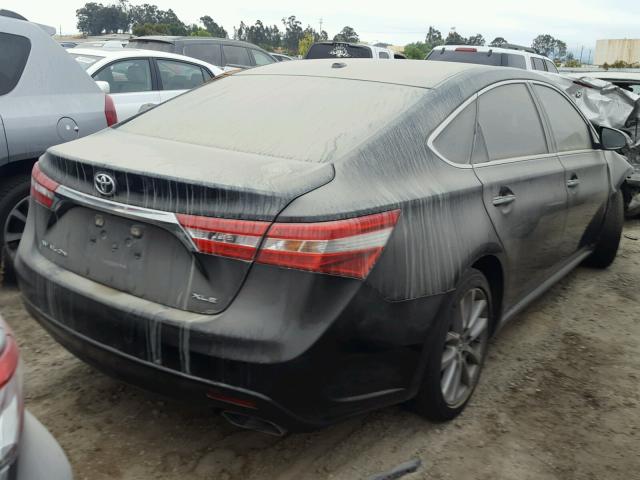 4T1BK1EB0EU101781 - 2014 TOYOTA AVALON BAS 黑色 照片 4