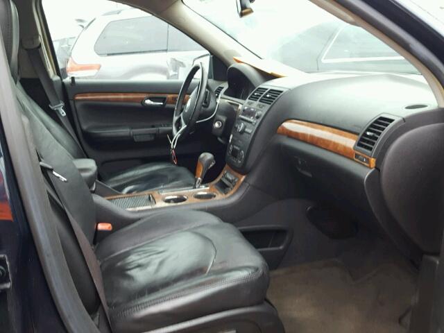 5GZEV33768J277502 - 2008 SATURN OUTLOOK XR შავი ფოტო 5