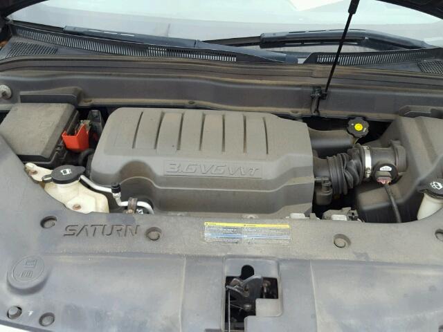 5GZEV33768J277502 - 2008 SATURN OUTLOOK XR შავი ფოტო 7