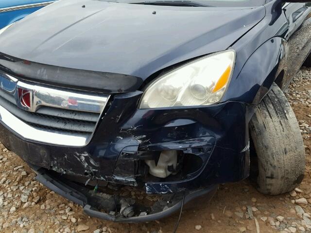 5GZEV33768J277502 - 2008 SATURN OUTLOOK XR შავი ფოტო 9