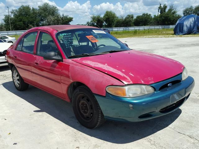 3FAFP13P71R145371 - 2001 FORD ESCORT RED photo 1