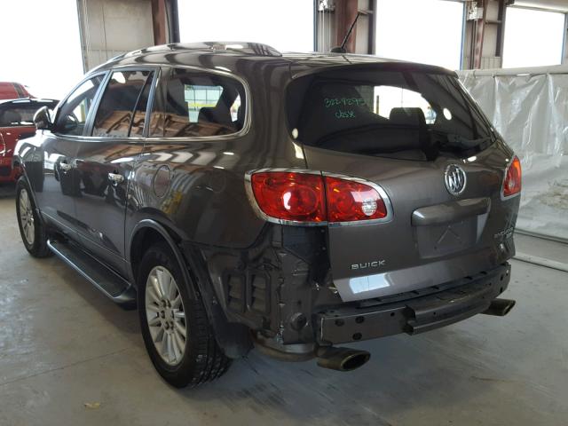 5GAER23738J146044 - 2008 BUICK ENCLAVE CX GRAY photo 3